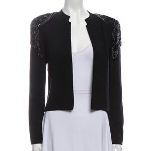 ST. JOHN Open Front Sweater Size M